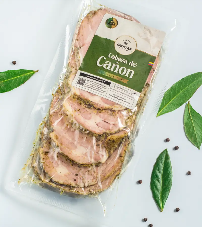 CABEZA DE CAÑON RELLENA